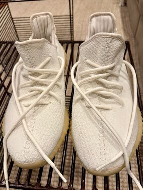Adidas Yeezy Boost 350 V2 Cream White Triple White Size 12